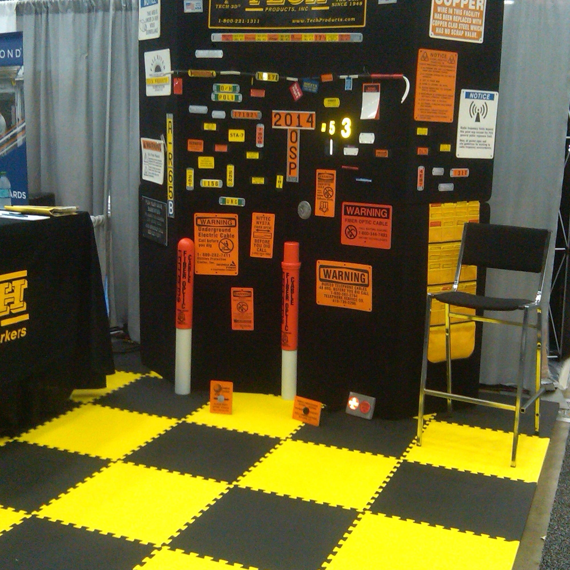 Greatmats Foam Kids and Gym Mats Premium 5/8 Inch x 2x2 Ft. Black Case of 15