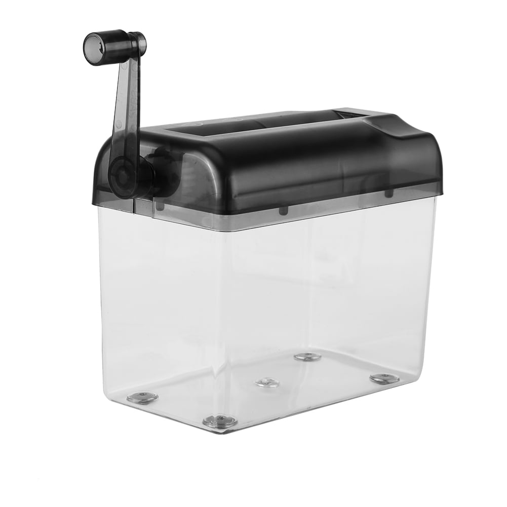 Paper Shredder, File Shredder Durable Anti-Slip Hand Crank Shredder, Paper Cut Shredder For Office Home