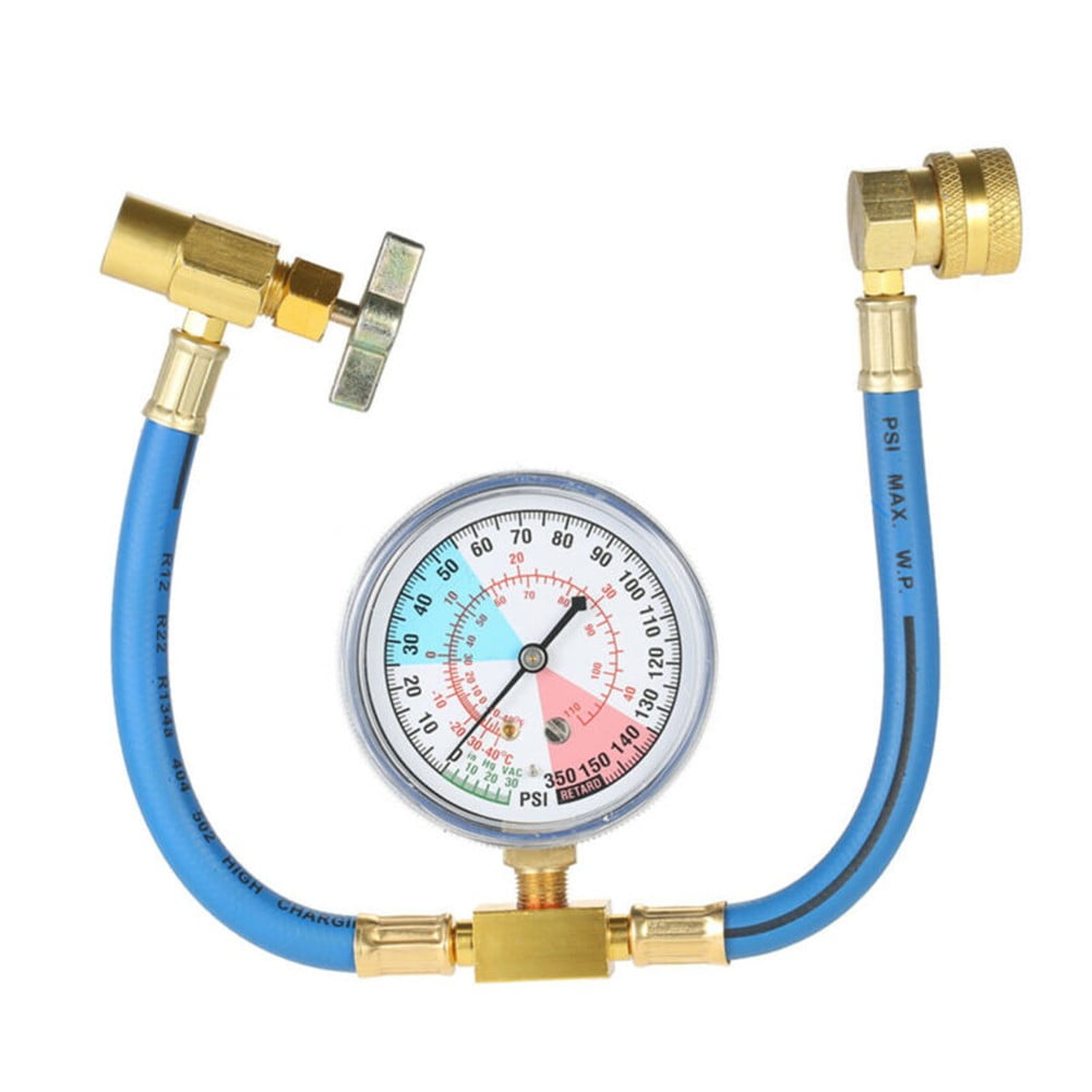 anna Top-up Aircon Conditioning Recharge Refill R-134a Trigger Gauge Car Air Con Kit