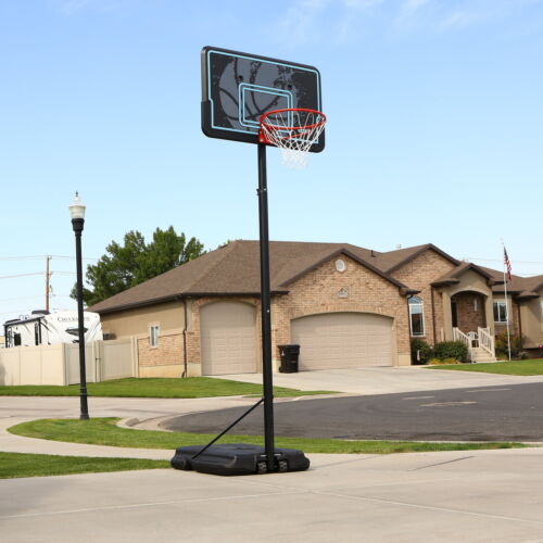 44 in. Impact Adjustable Portable Basketball Hoop (90759)