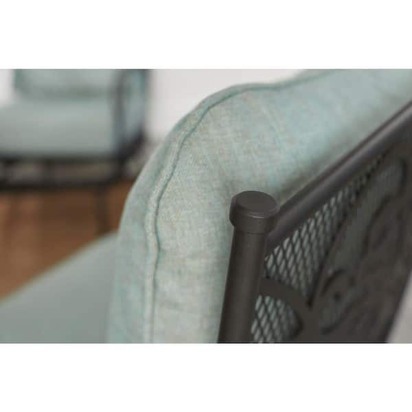 Amelia Springs Rocking Outdoor Lounge Chair with Spa Cushions (2-Pack)