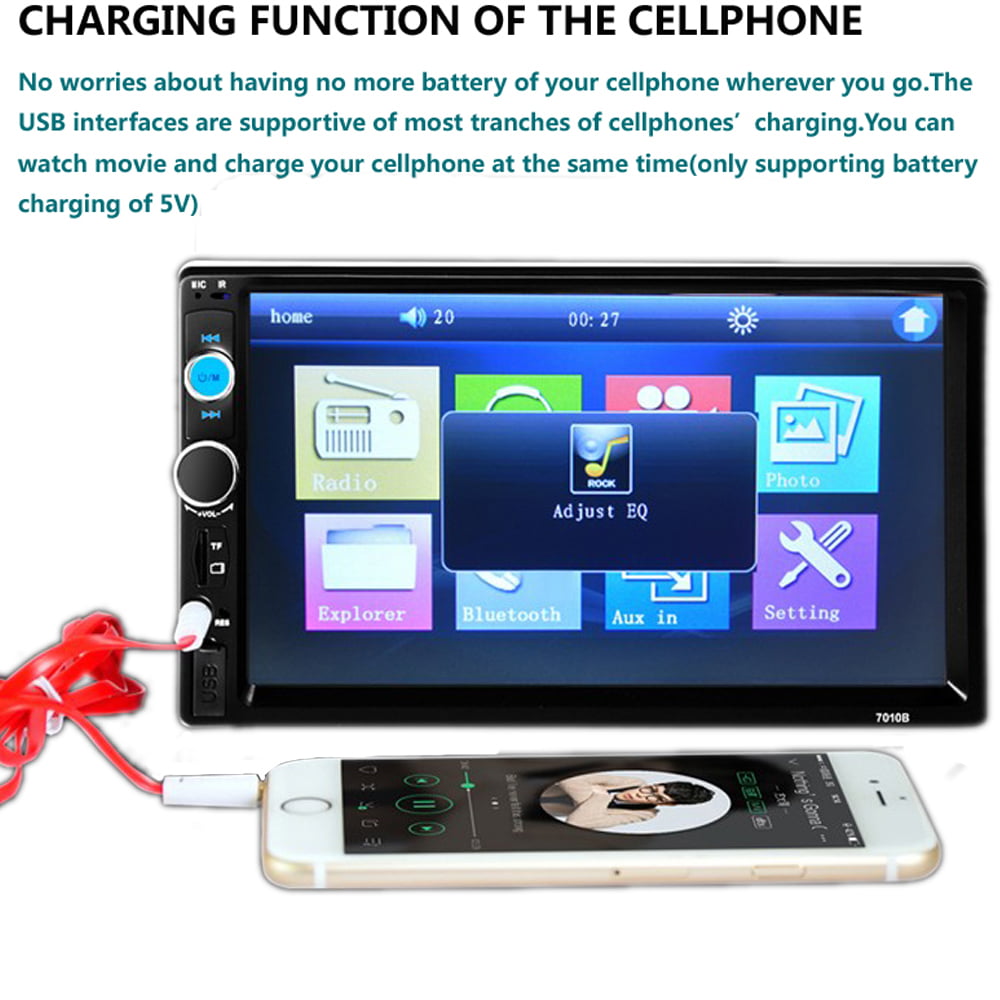 Polarlander Car Radio Stereo double DIN 7