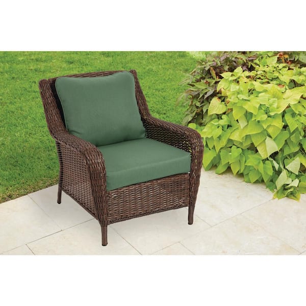 24 in. x 22 in. Cushion Guard Outdoor Deepseat Lounge Cushion in Endive