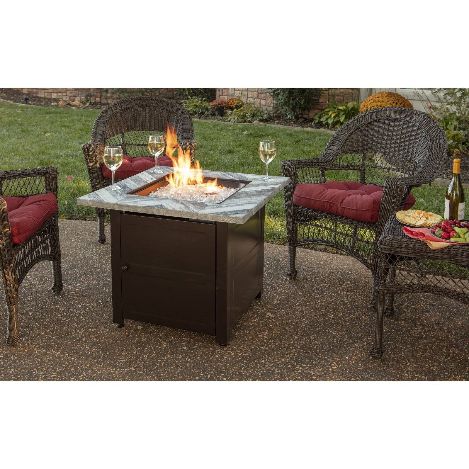 Endless Summer Duval 30 in. LP Gas Fire Pit