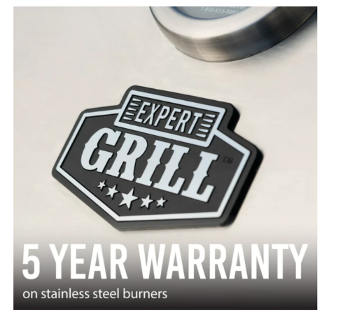 NEW Expert Grill 5 Burner Propane Gas Grill with Side Burner