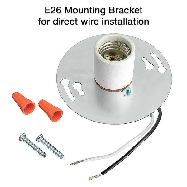 Spin Light 7 in. Closet Light with Pull Chain LED Flush Mount Ceiling Light 830 Lumens 4000K Bright White Basement Light