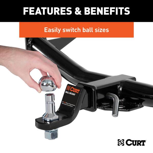 Switch Ball Trailer Hitch Tow Ball Set (1-7/8
