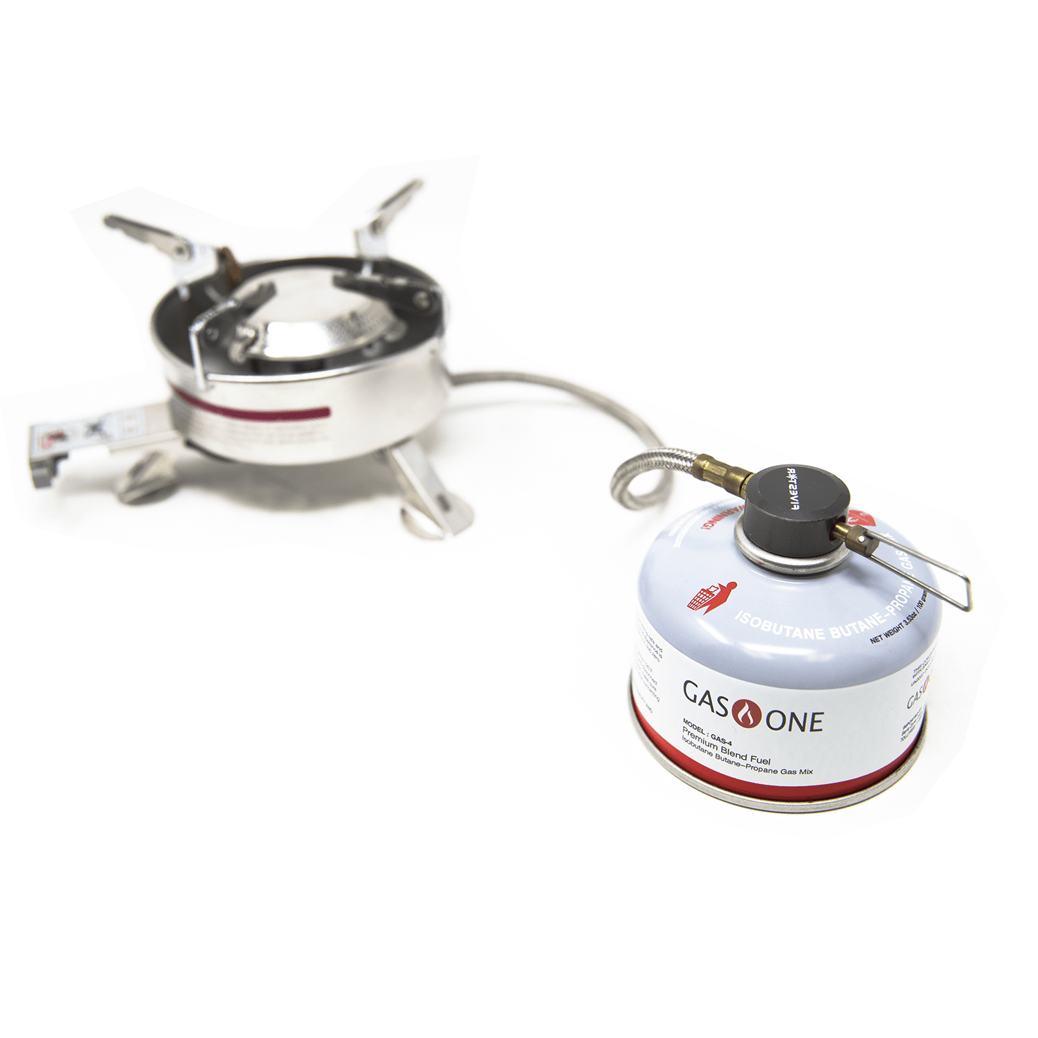 GasOne 100 g Isobutane Camping Fuel Blend Canister 2 Pack