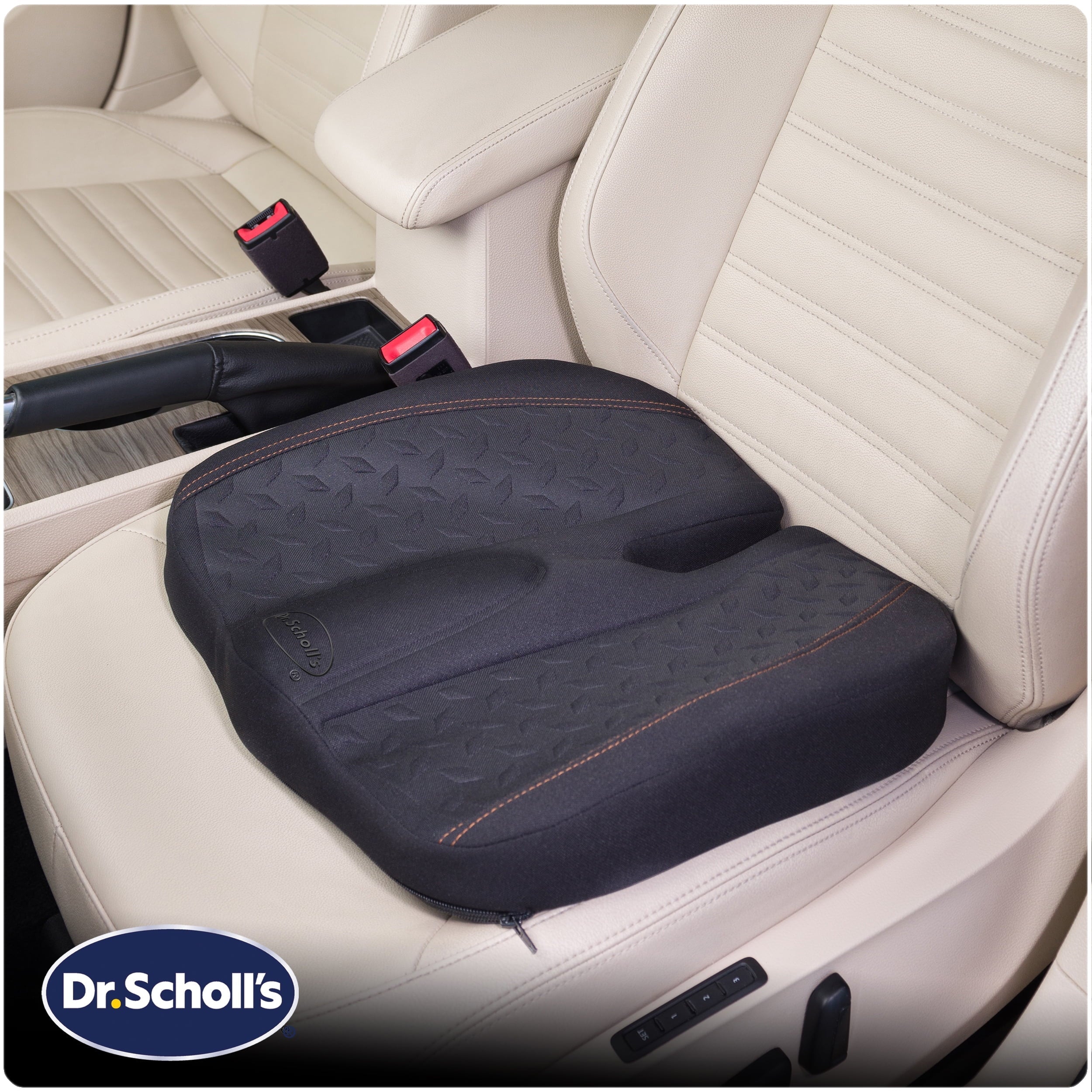Dr. Scholl’s Black Max Support Copper-Infused Posterior Seat Cushion, 46200WDI, 2.82 lbs