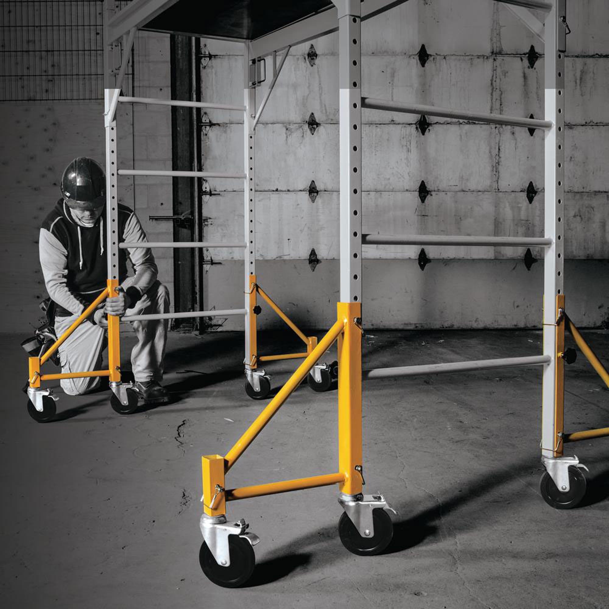 METALTECH Jobsite I-CISO4 Outrigger Set Steel Powder-Coated