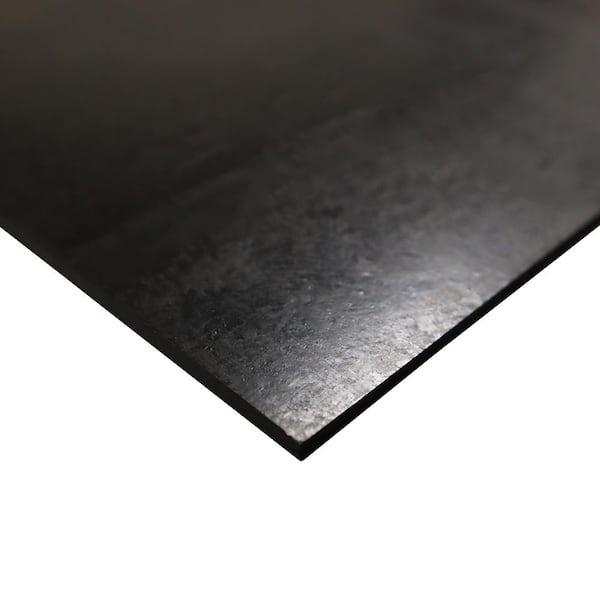 Nitrile Commercial Grade Rubber Sheet Black 60A 0.187 in. x 36 in. x 72 in.