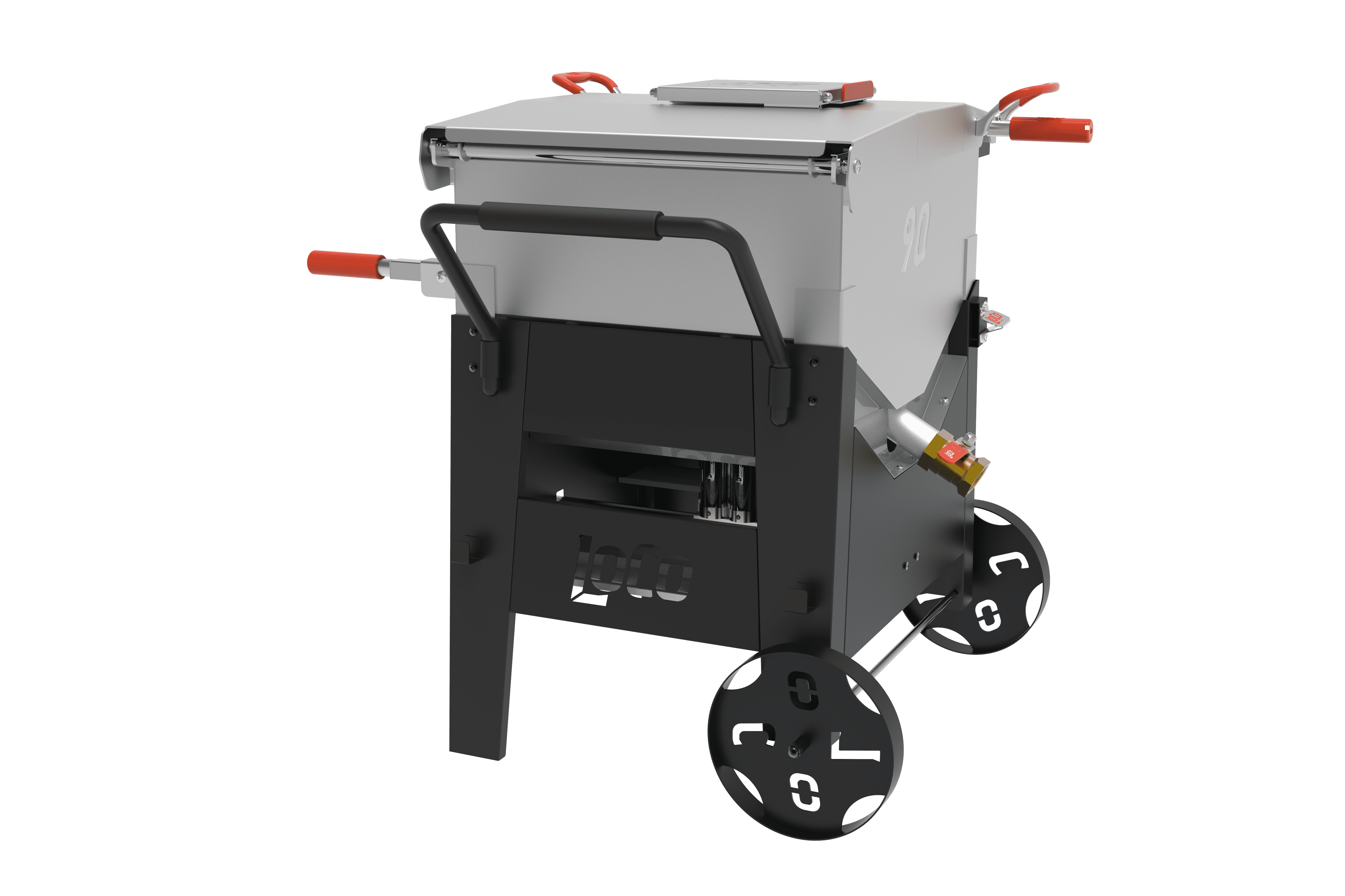 LoCo Cookers Propane Cart Boiler, 90 Quart