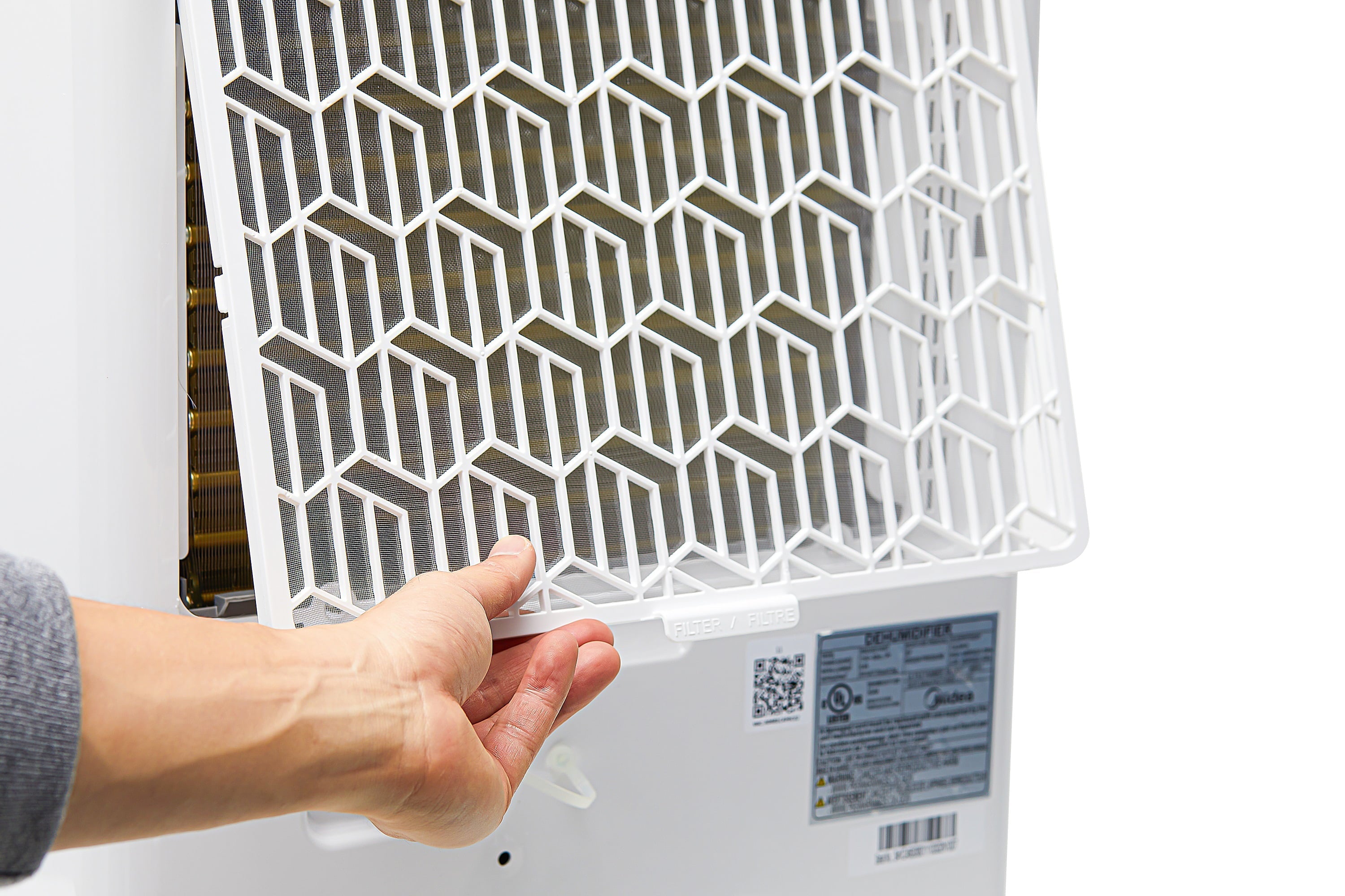 Midea 35-Pint Smart Dehumidifier - Very Damp Rooms, Energy Star, White, MAD35S1WWT