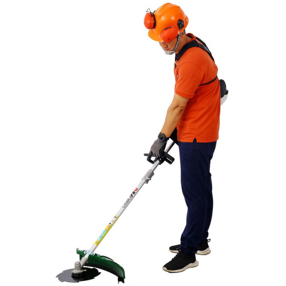 9 in 1 Multi-Functional Trimming Tool, 38CC 4 stroke Garden Tool System with Gas Pole Saw, Hedge Trimmer, Grass Trimmer and Brush Cutter, EPA Compliant