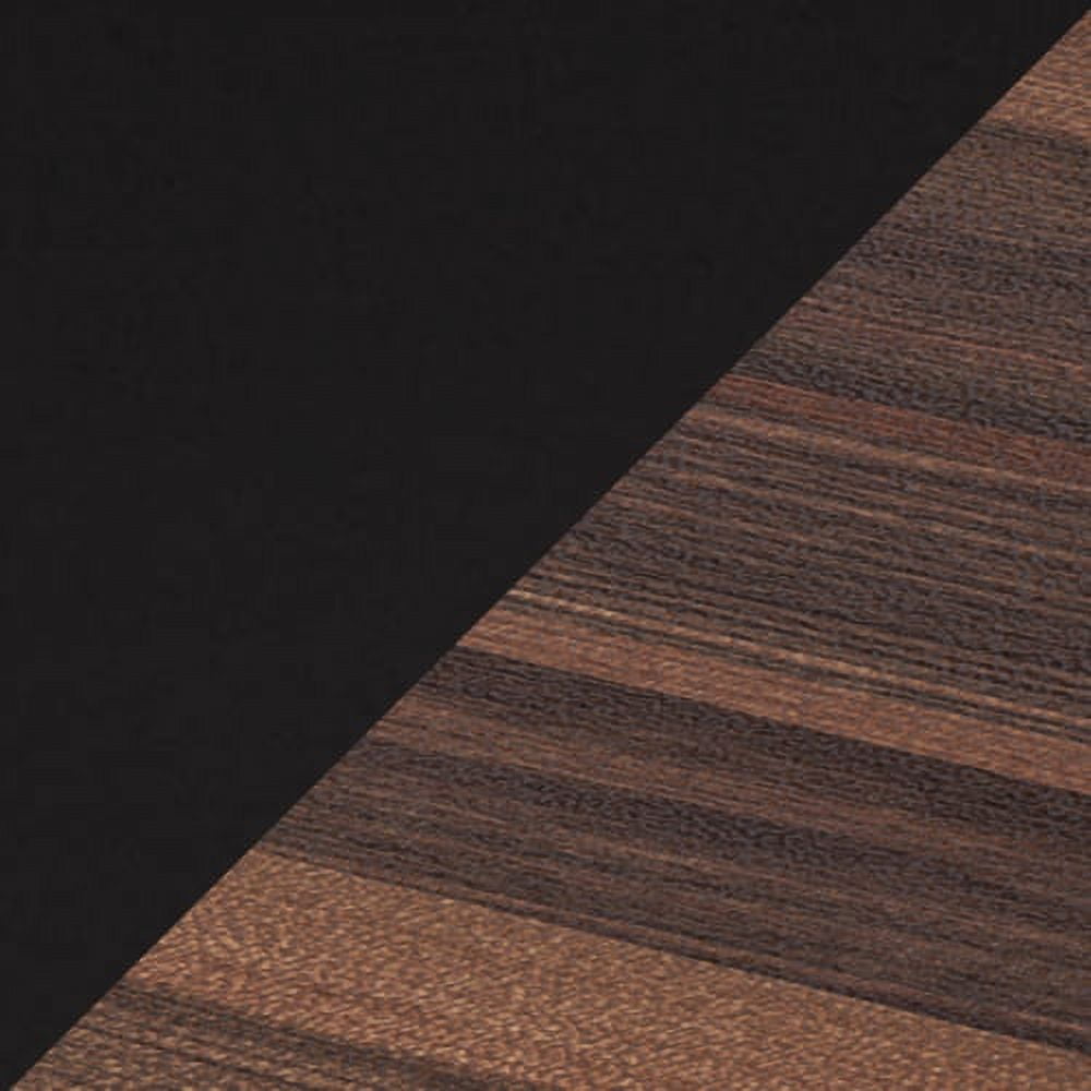 Your Zone Beckett Kids Metal Twin Loft Bed with Open Book Shelf, Multiple Finishes