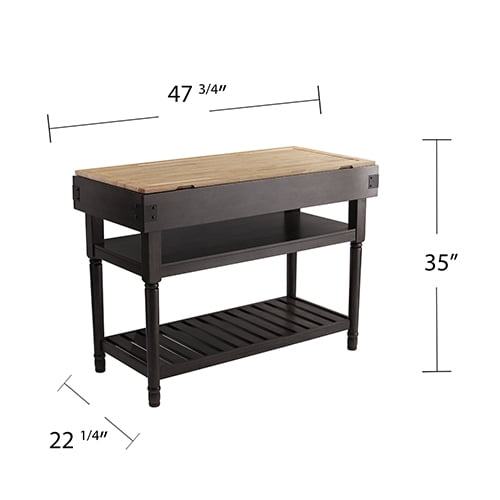 Tropman Stationary Kitchen Island