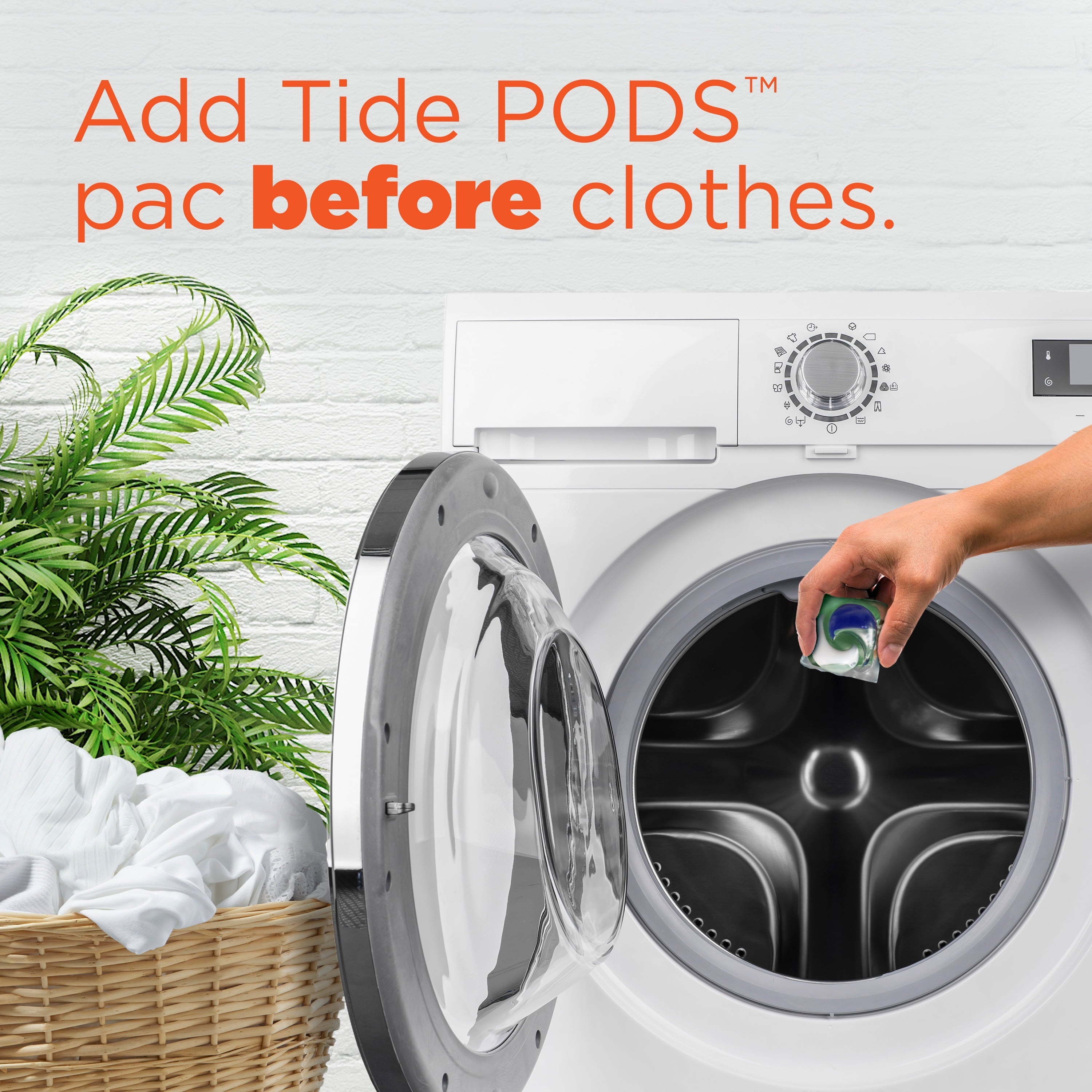 Tide Power Pods Laundry Detergent Soap Packs with Ultra Oxi, Spring Meadow, 25 Ct
