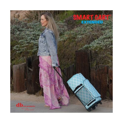 dbest products Ultra Compact Smart Cart Cooler Extended Insulated Collapsible...