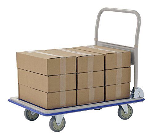 Heavy Duty 660 Lb. Capacity Folding Platform Cart 11.02" Height 23.2" Width 35.4