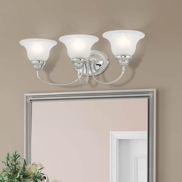 Bodenham 3 Light Polished Chrome Bath Vanity