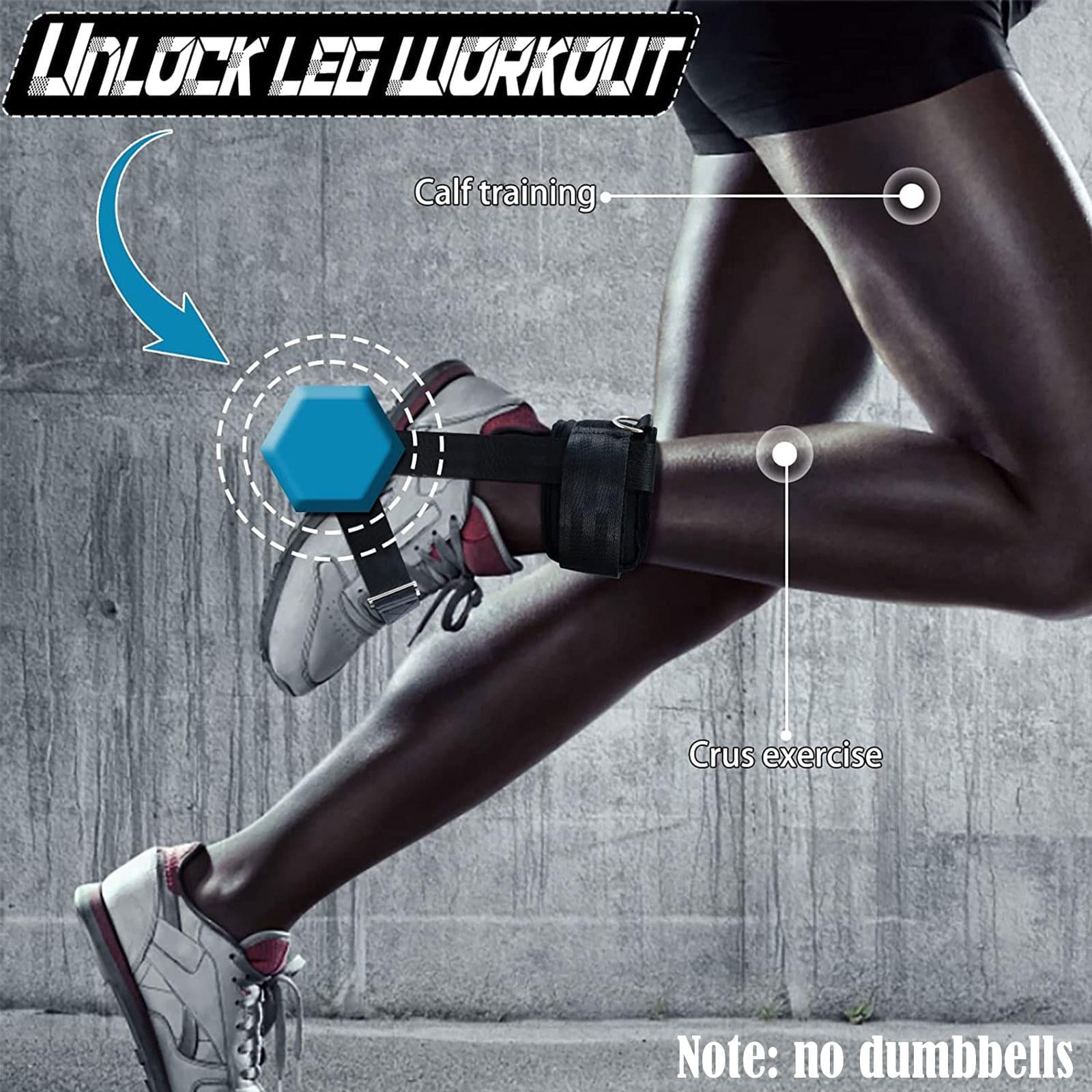 1Pcs Adjustable Weight Dumbbell Ankle Straps Weight Lifting Shoe AttachmentAnkle Straps Leg Curl Machine