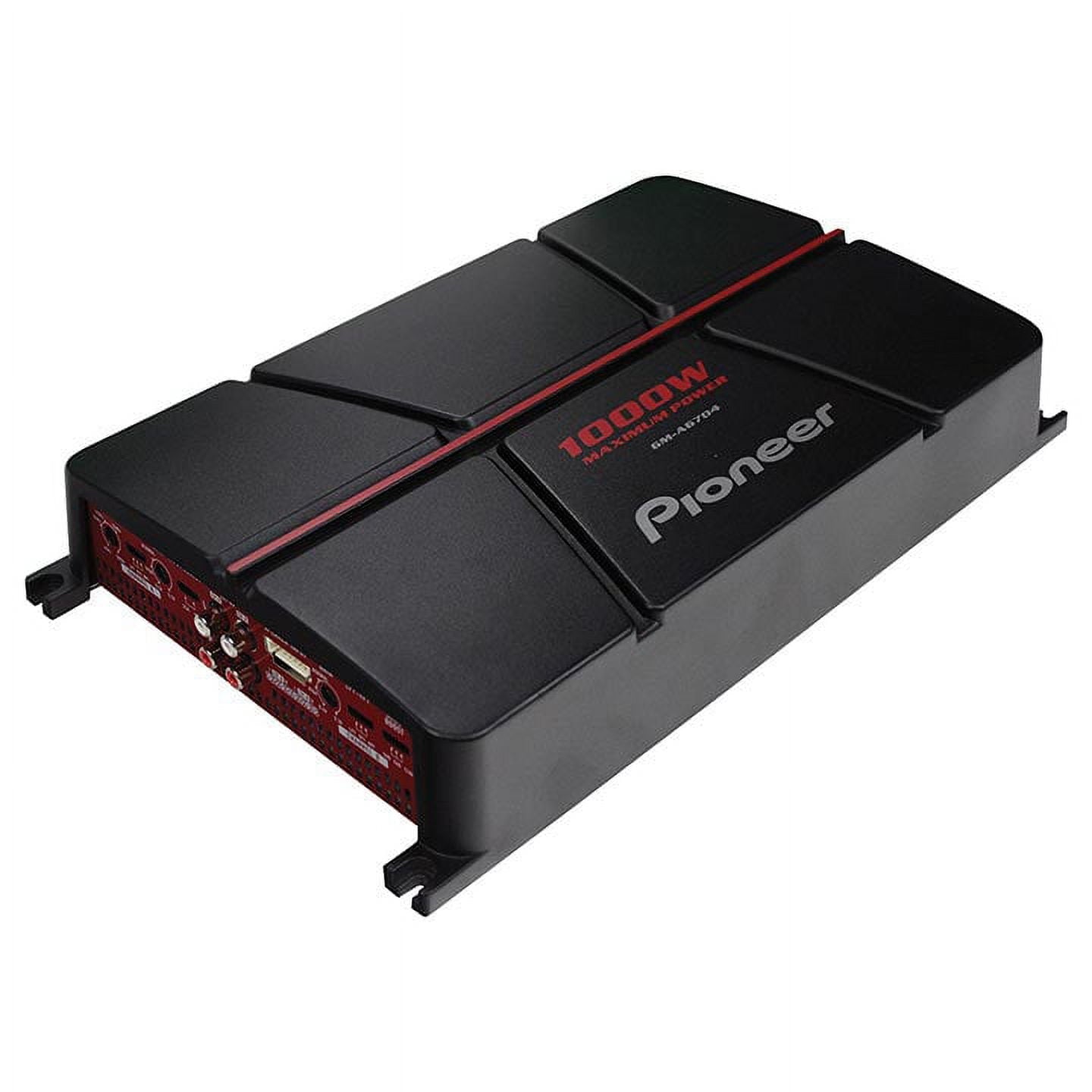Pioneer GM-A6704  GM - Series Amplifier - Black
