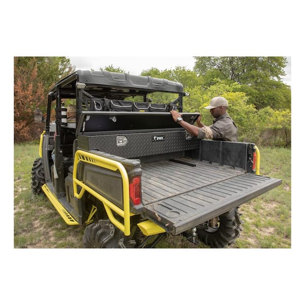 59.75 in. Matte Black Aluminum UTV Tool Box (Heavy Packaging)