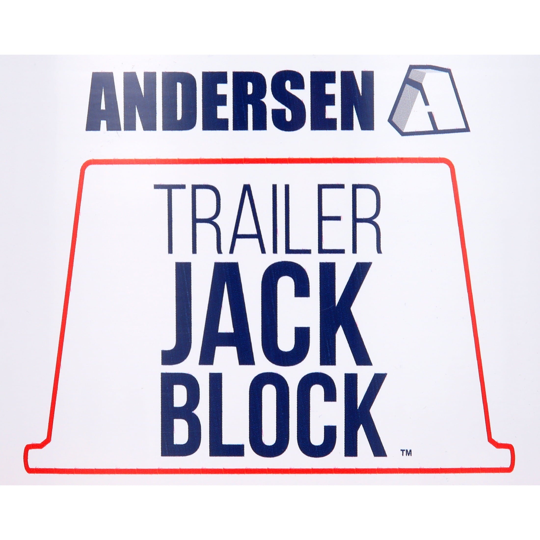 Andersen Manufacturing Trailer Jack Block with Magnets 3608-M