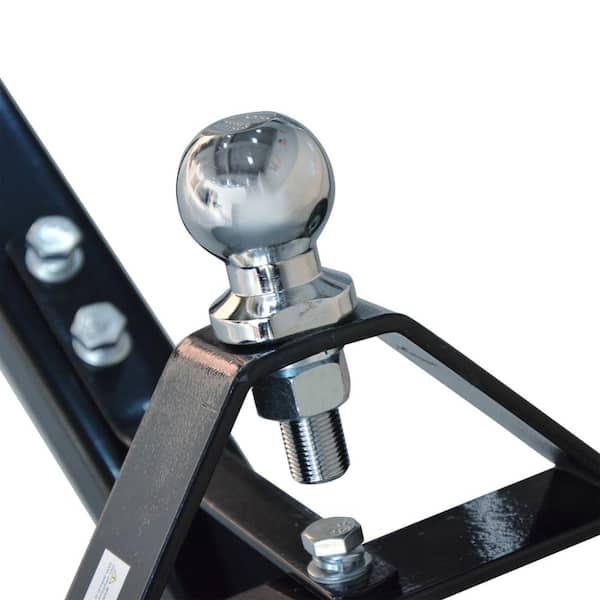 600 lbs. Capacity Heavy-Duty Construction Trailer Dolly with Flat-Free Tires