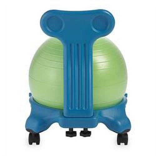 Gaiam Kids Balance Ball Chair, Blue