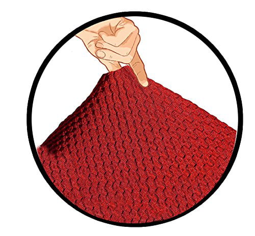 MarCielo One Piece Stretch Recliner Slipcover Stretch Fit Furniture Chair Recliner Lazy Boy Cover Slipcover 1-Piece Couch Cover (Burgundy)