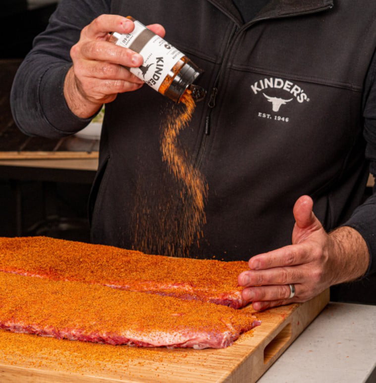 Kinder's Brown Sugar with Woodfired Garlic Rub and Seasoning, 2.2oz