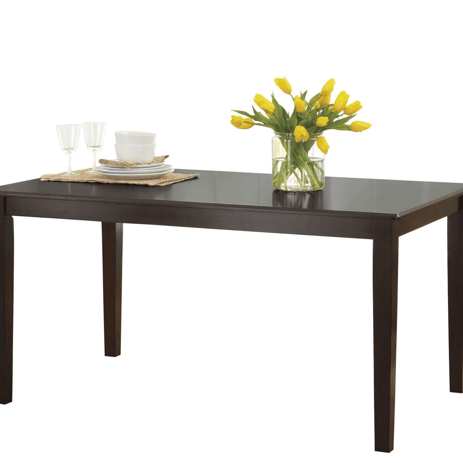 Better Homes & Gardens Bankston Dining Table, White