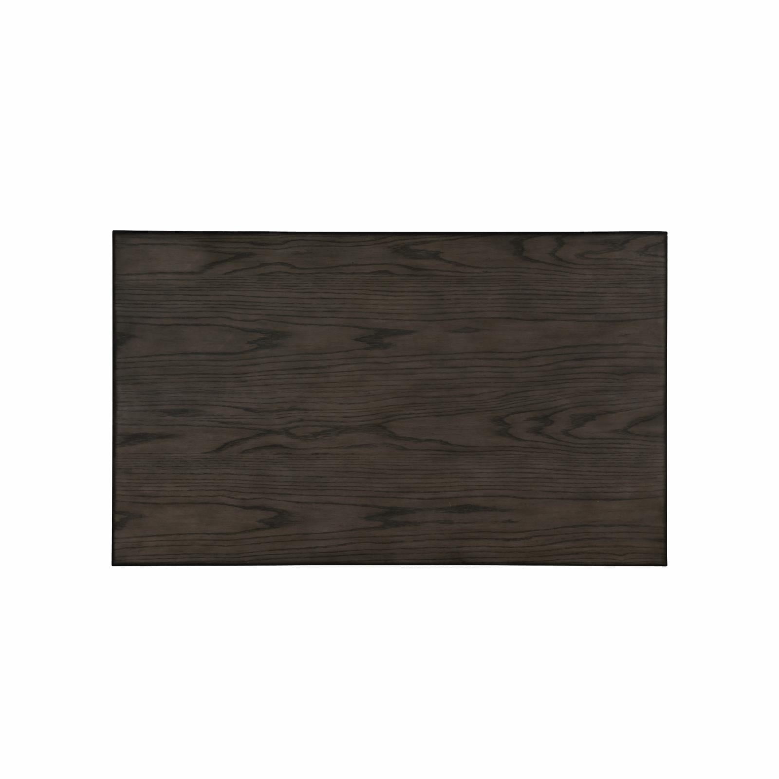 Willow Farmhouse 6-Piece Dining Set, Burnished Smoke and Distressed Teal Blue