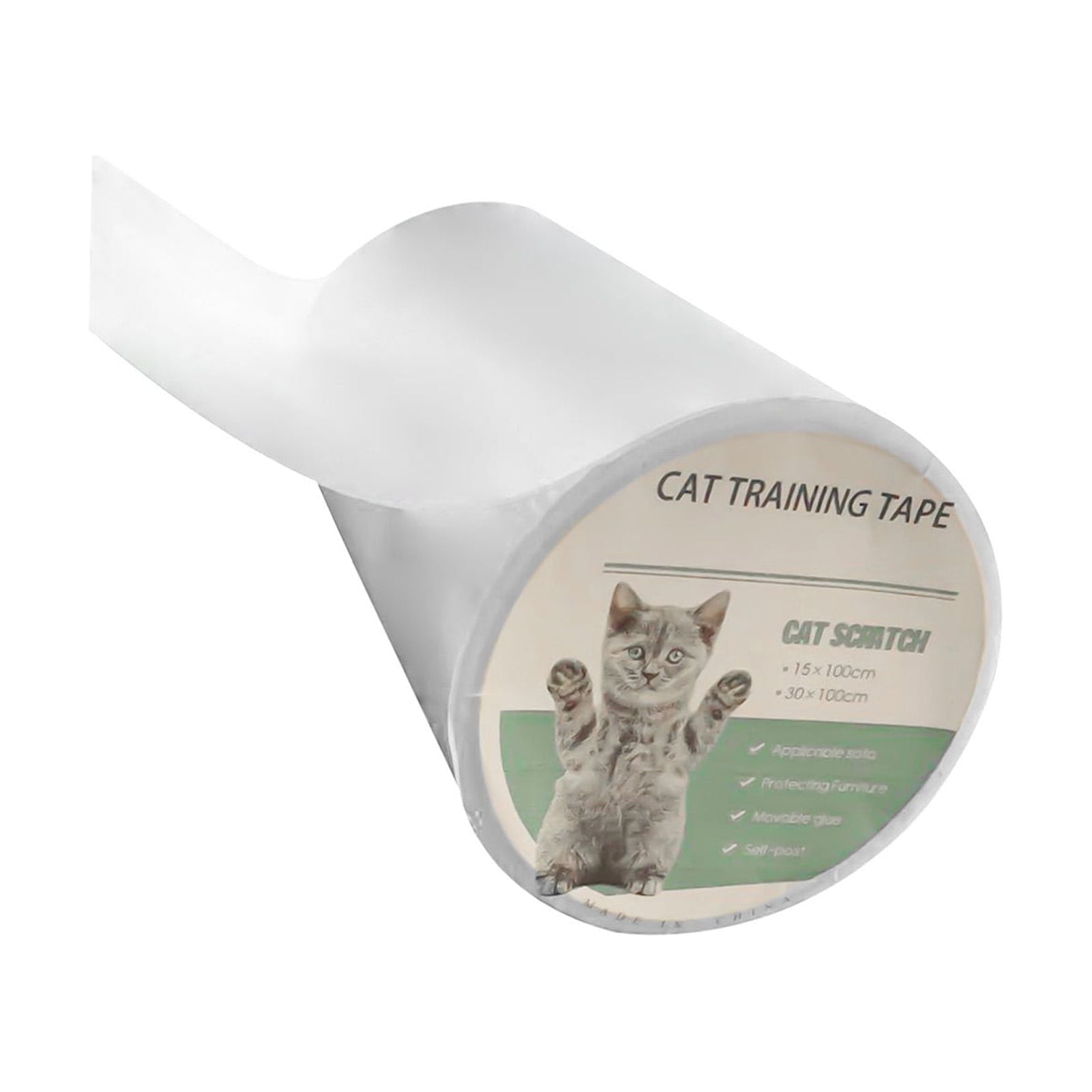 Decor Store Cat Scratch Tape Convenient Easy to Carry No Residue Simply Disassemble Pet Scratching Deterrent Sticker for Household