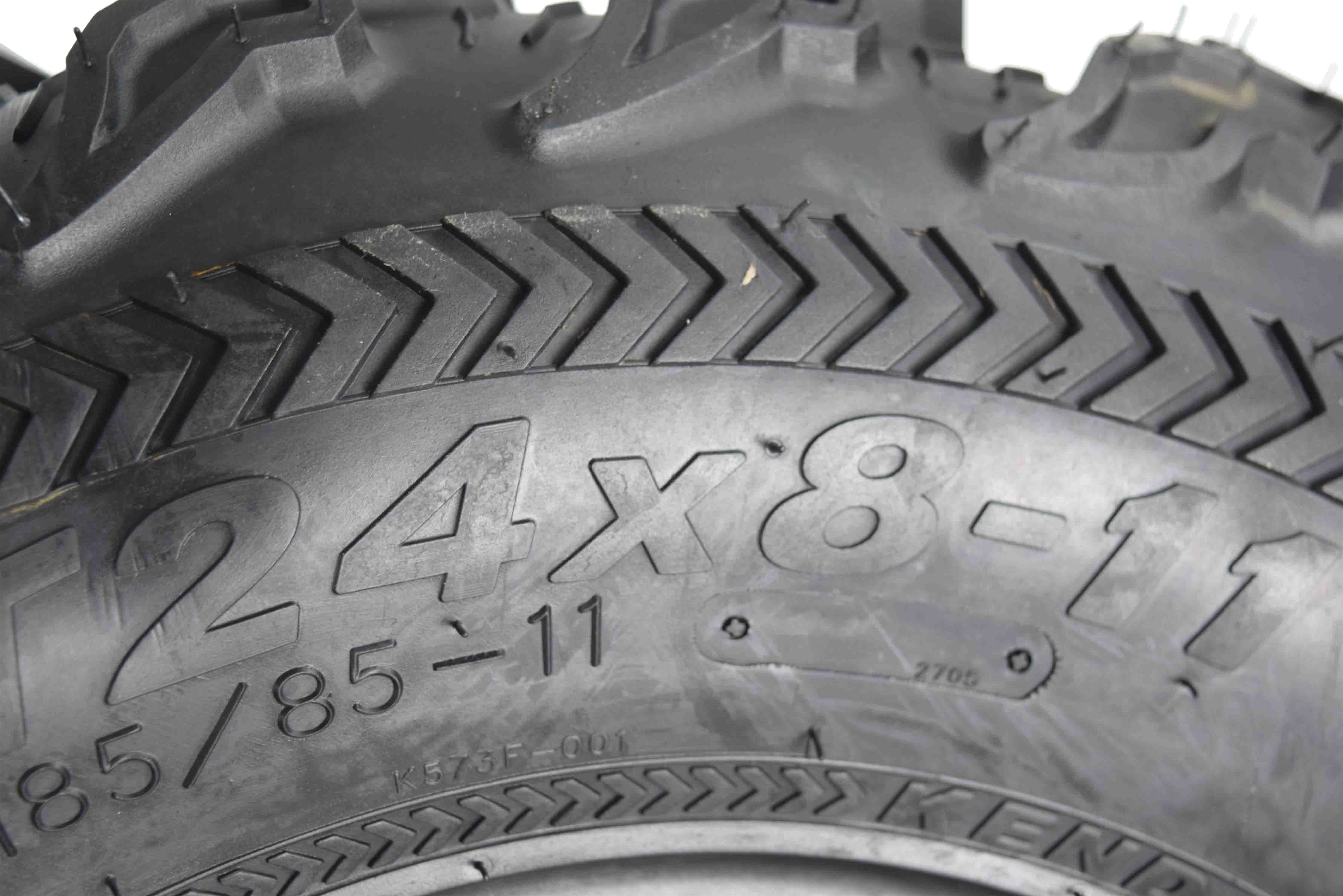 Kenda Bear Claw EX K573 24x8-11 Front 24x10-11 Rear 6 PLY ATV/UTV Utility Tires (4 Pack)