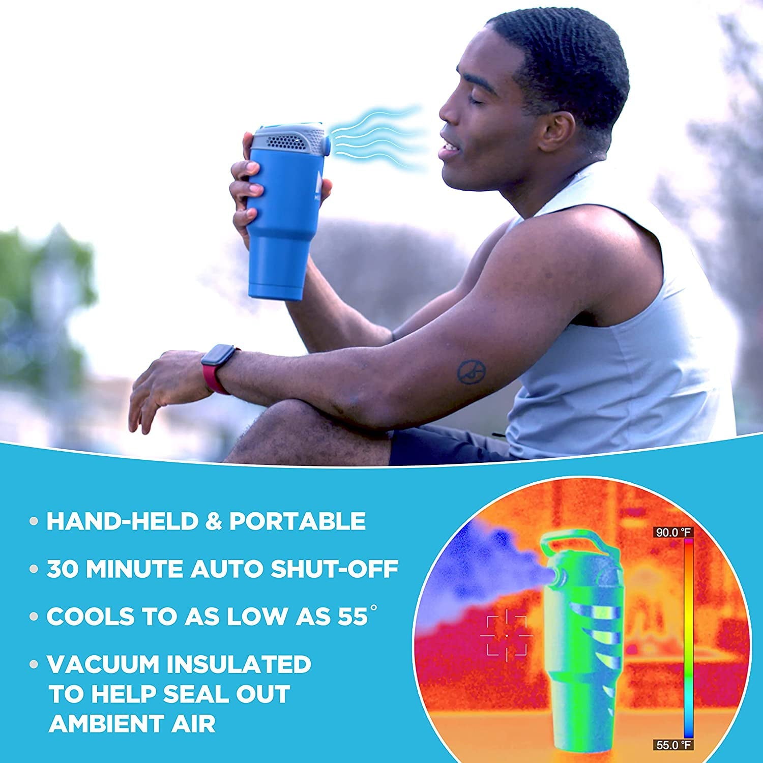 Mission Instant Cooling Fan Personal Air Cooler