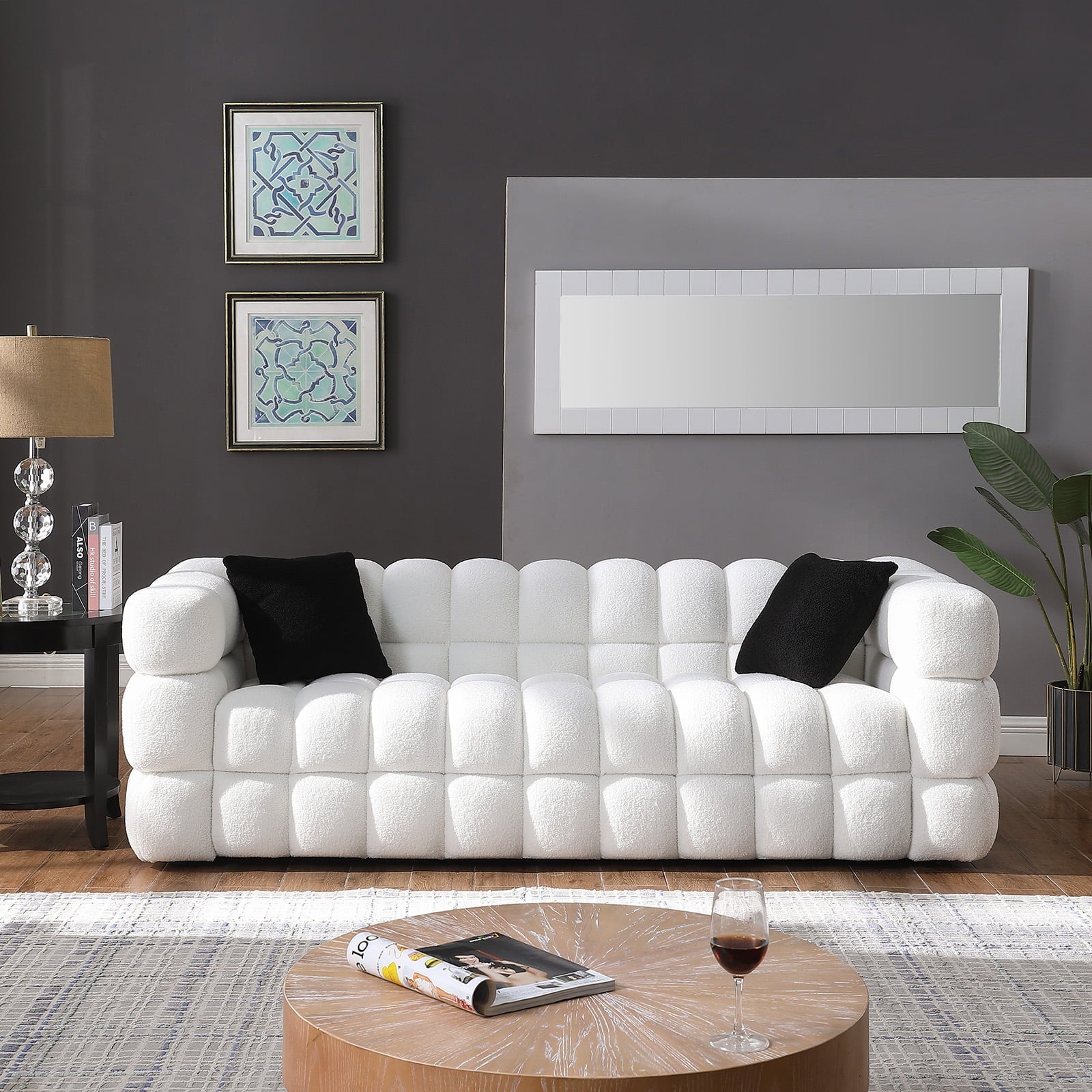 Holaki 3 Seater Sofa, 84.3