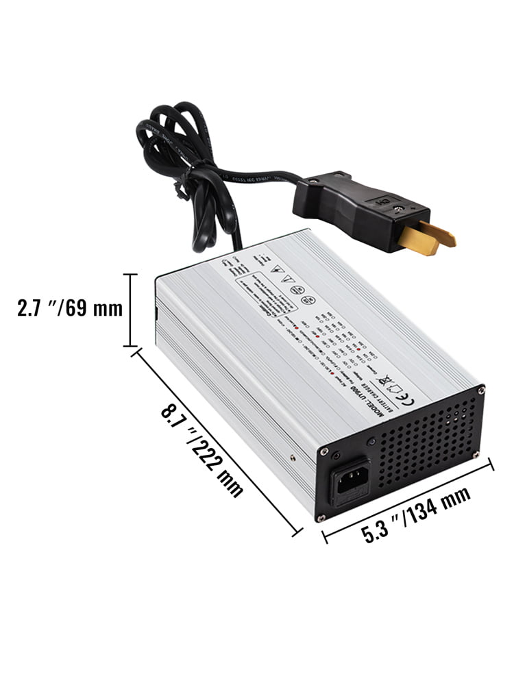 BENTISM Golf Cart Battery Charger Club Car Charger 36V 18A Splayed Plug for Ez Go