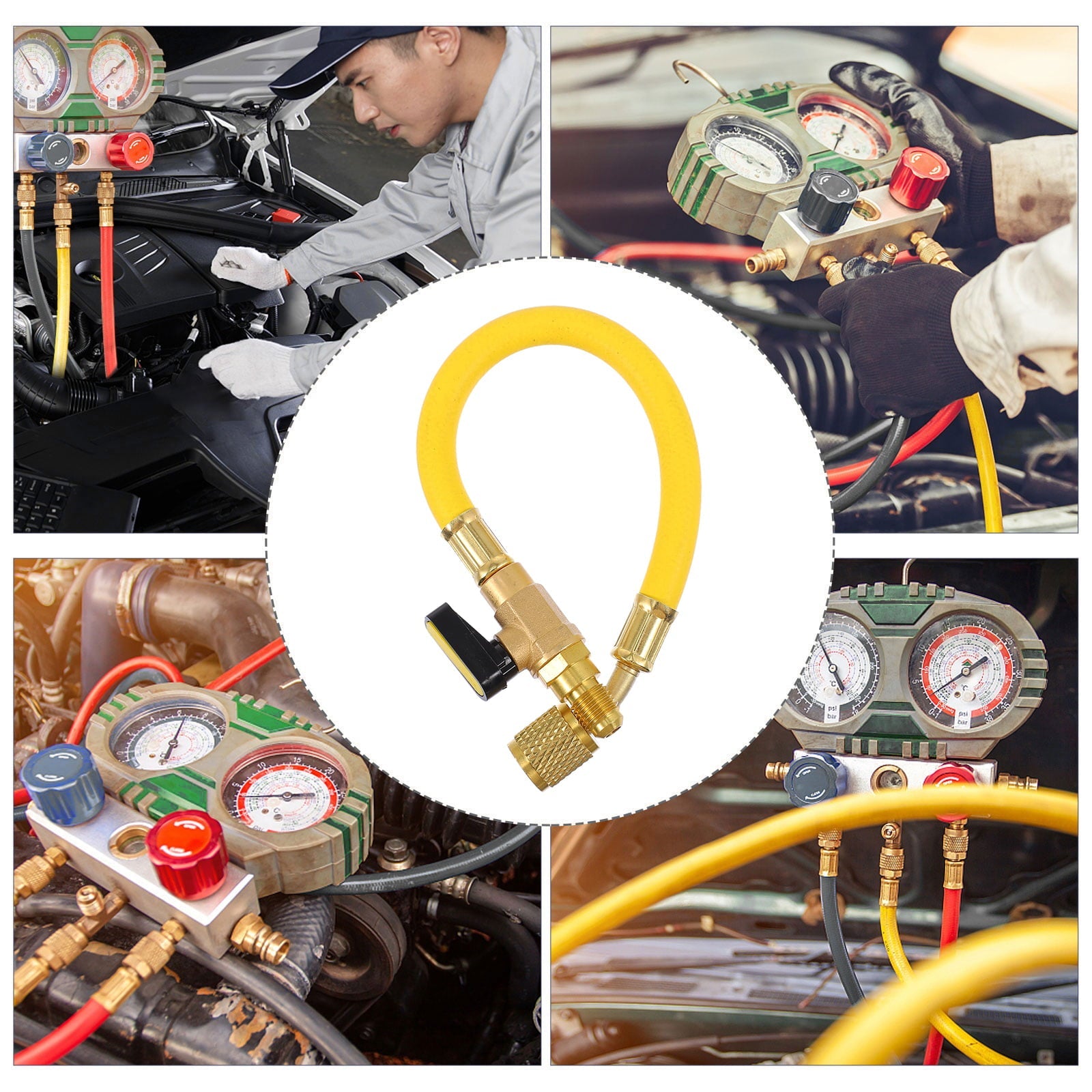 Air Conditioner Refrigerant Recharge Hose R134 Refrigerant Recharge Pipe Hose