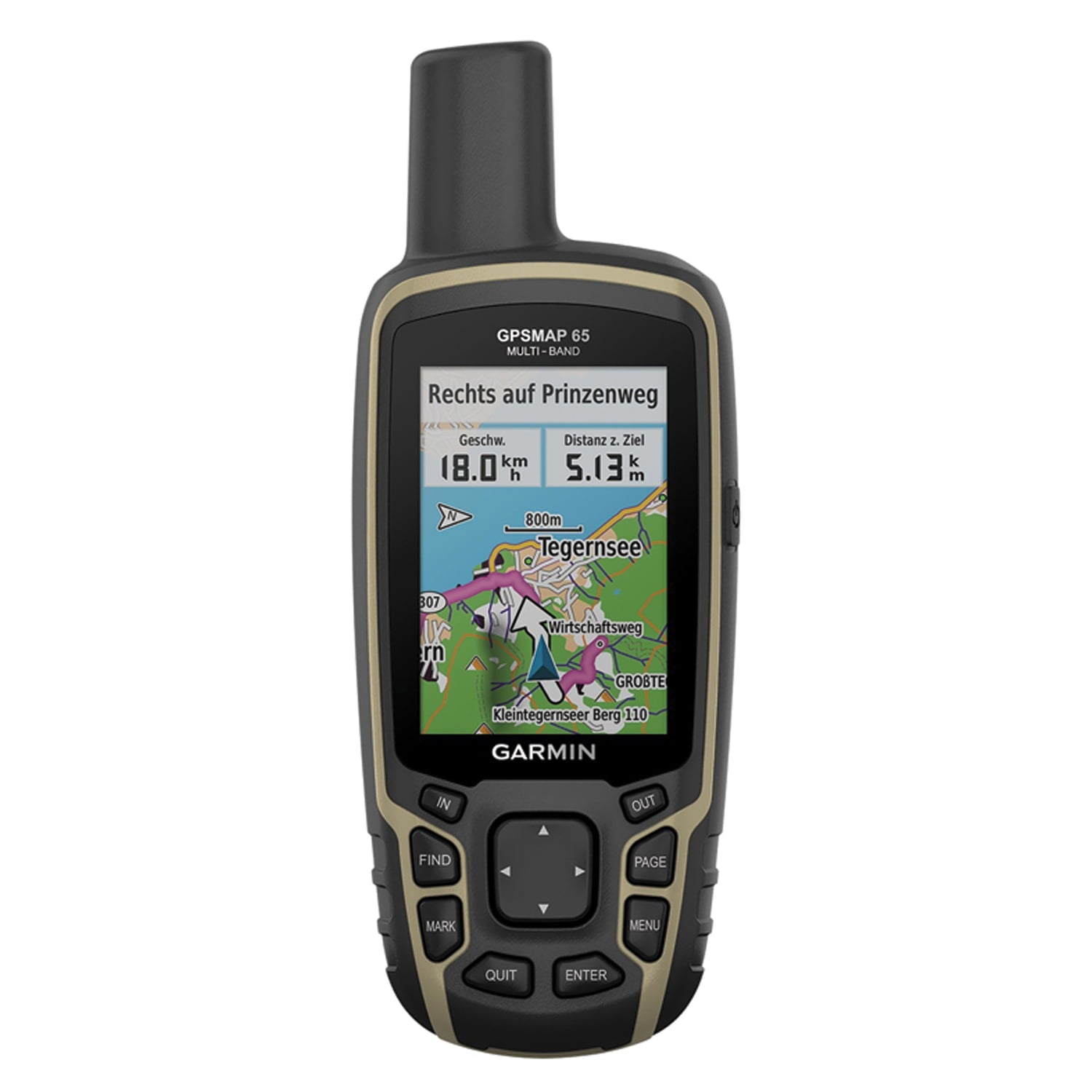 Garmin 010-02451-00 GPSMAP 65 Multi-Band/Multi-GNSS Handheld