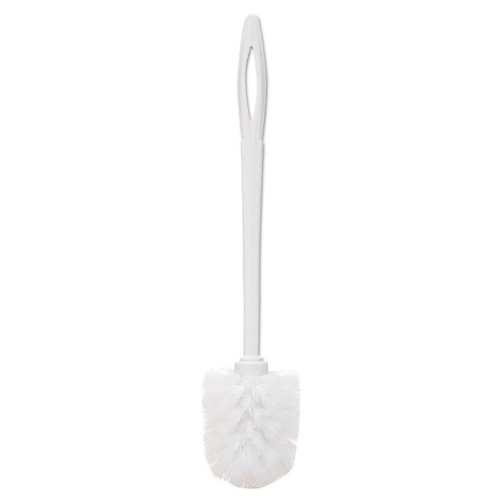 Rubbermaid Commercial, RCP631000WE, Long Handle Toilet Bowl Brush, 1 Each, White