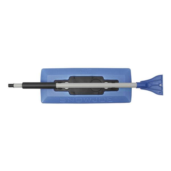 18 in. 4-in-1 Telescoping Snow Broom and Ice Scraper with Headlights