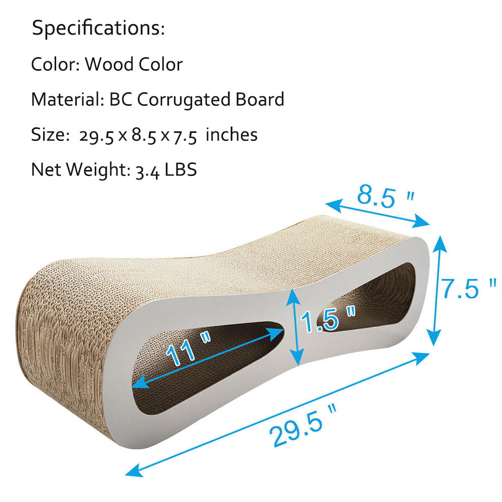 Premium Cat Scratcher Post, Furniture Play Rest Sleep Cat Scratcher Toy