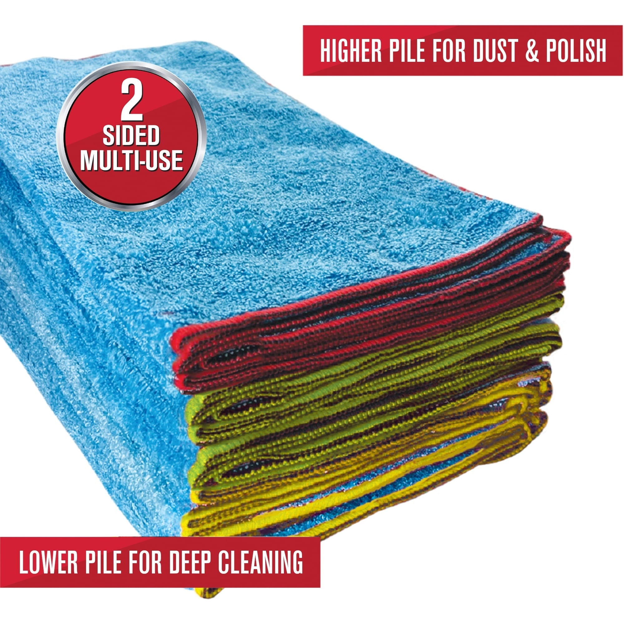 Platinum Series XL Multi-Purpose Microfiber Towels, 30 PK