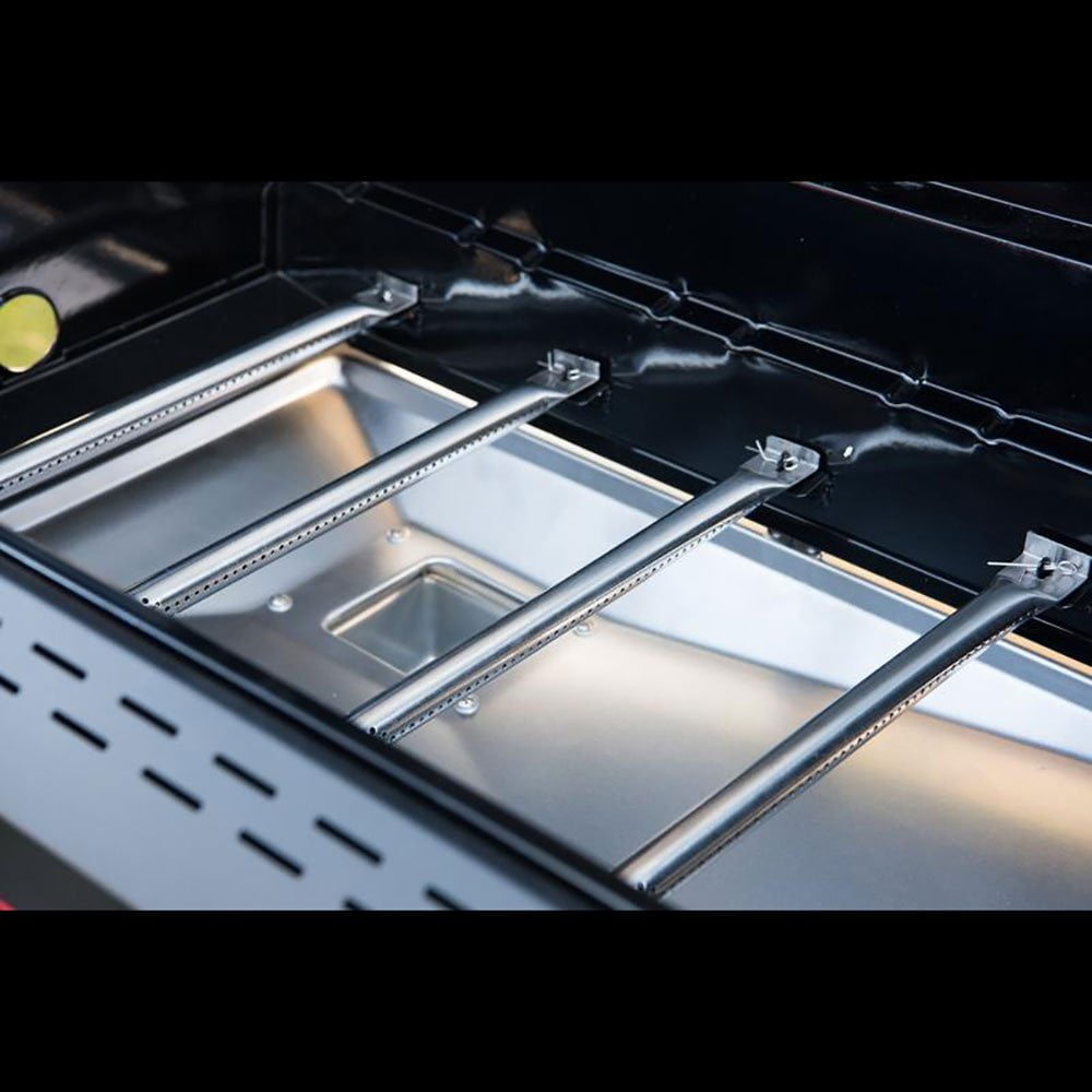 Megamaster 5 Burner Propane Gas Grill with Open Cart