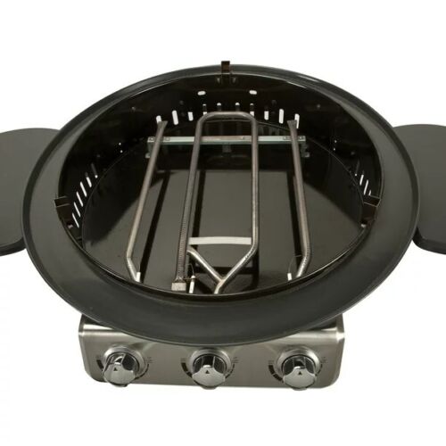 Cuisinart 30-In Round Griddle Flat Top Surface 360° XL Griddle Outdoor Cooking