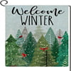 Newhomestyle Christmas Red Cardinals Appear When Angels are Near Garden Flag ,Outdoor Flag Lawn Home Decoration 12x18 Inch