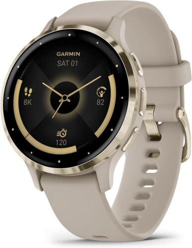 Garmin Venu 3 GPS Health & Fitness Smartwatch with AMOLED Touch Display