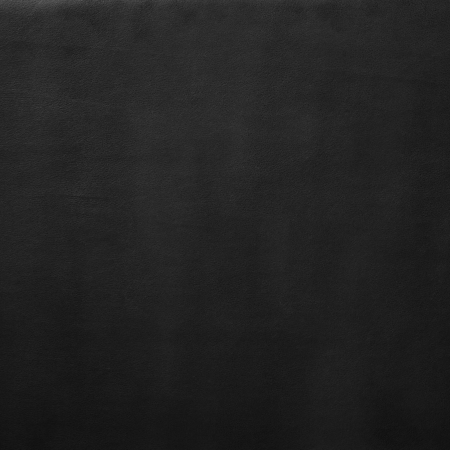 Jianna Faux Leather Loveseat, Black